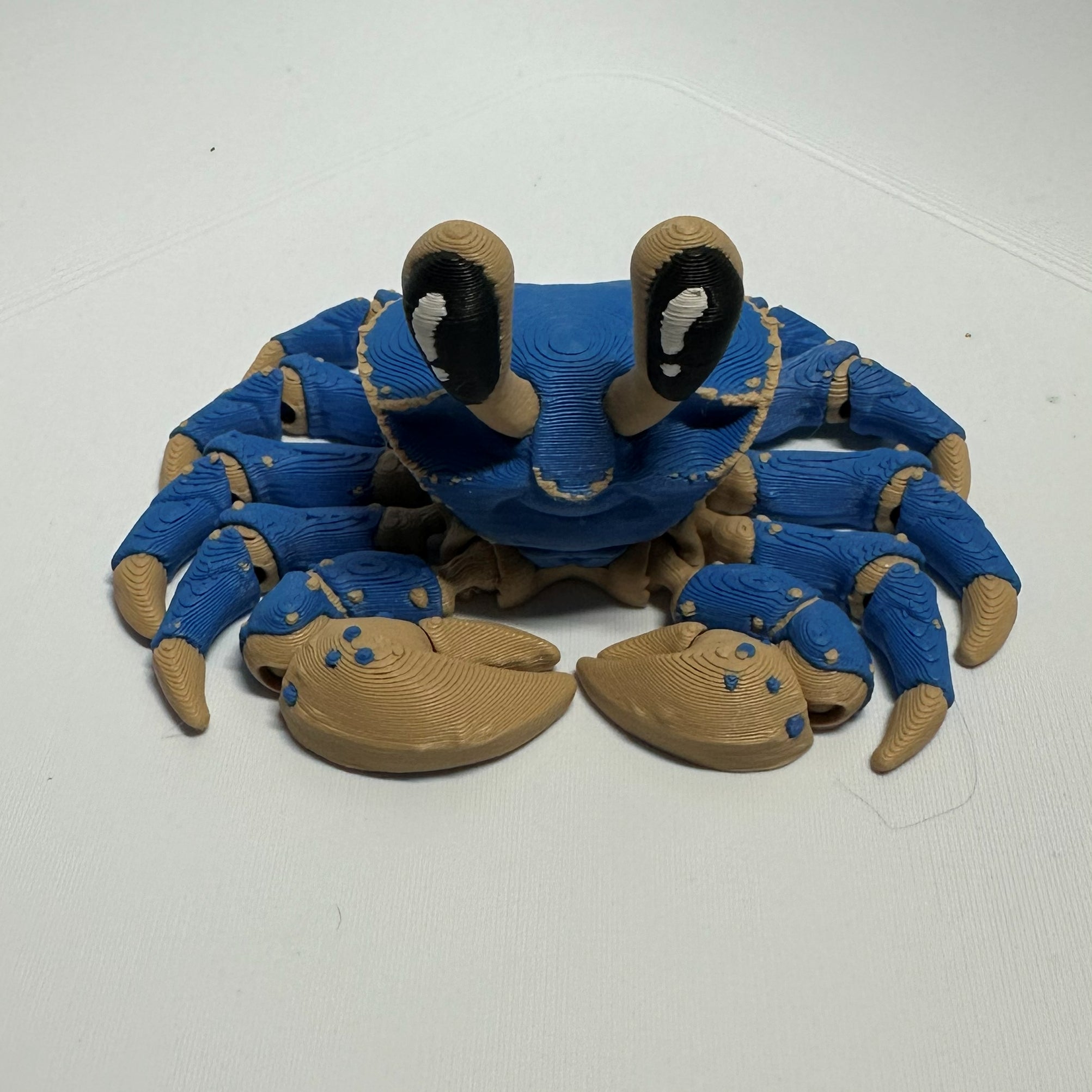 Articulated Ghost Crab Figurine