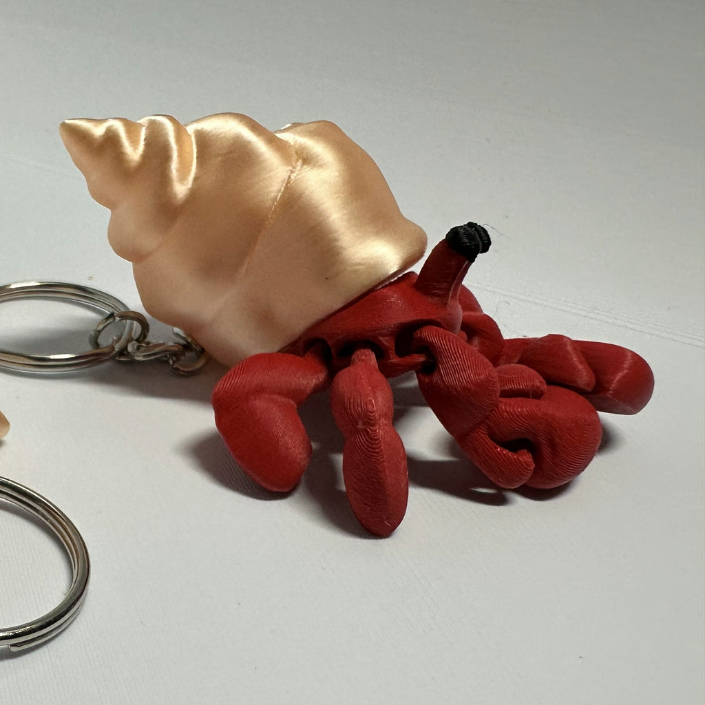 Hermit Crab Fidget-3d Printed Desk Buddy & Keychain