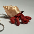 Hermit Crab Fidget-3d Printed Desk Buddy & Keychain