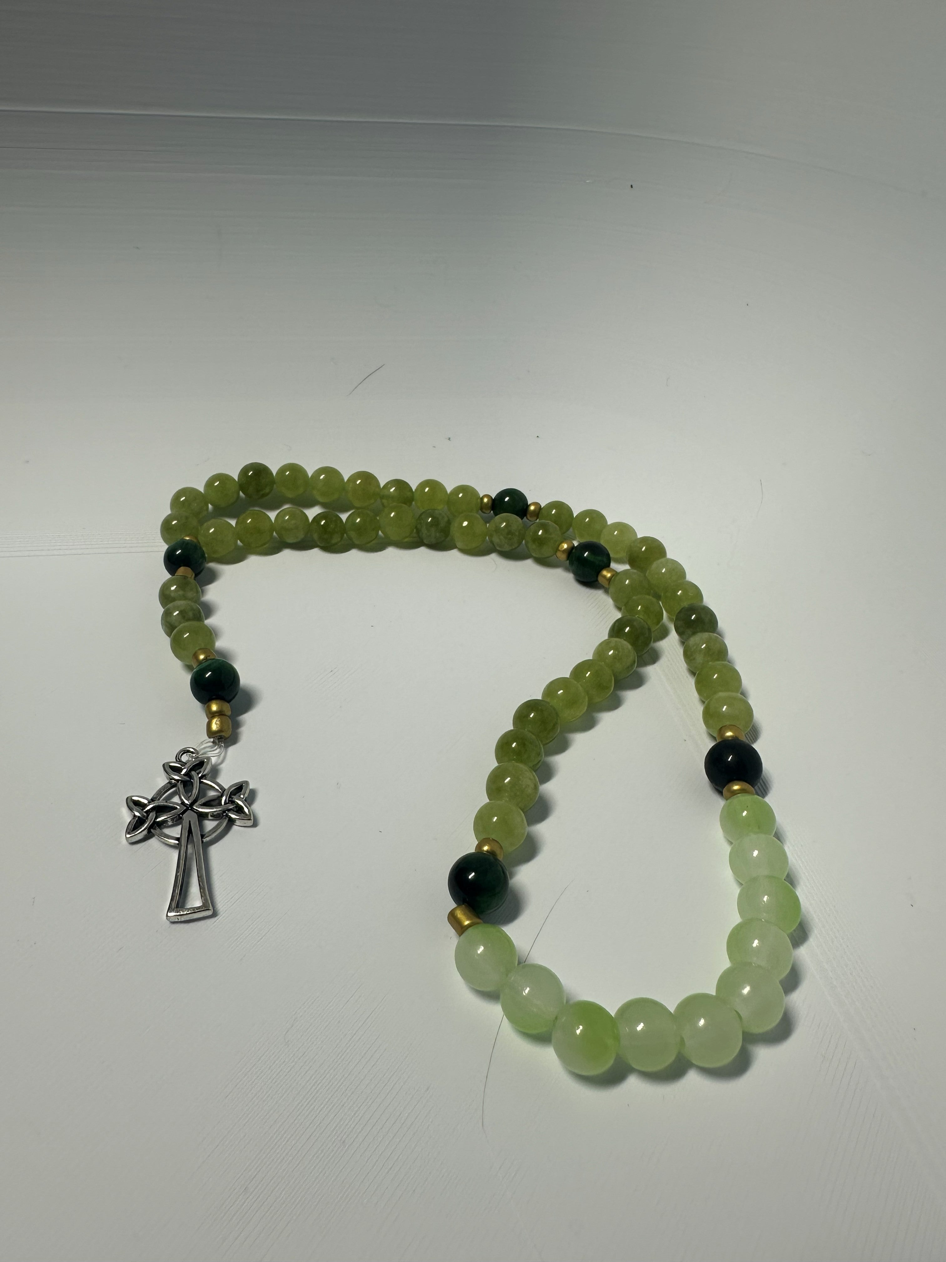 Custom Handmade Rosary – Personalized Bead Colors & Cross Style