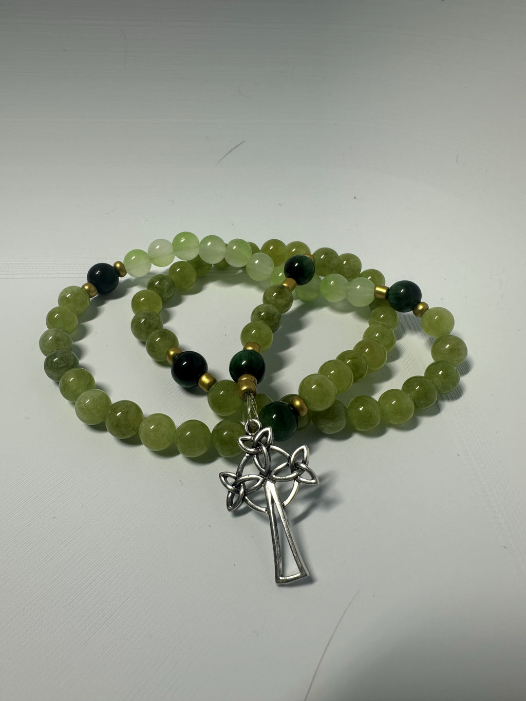 Custom Handmade Rosary – Personalized Bead Colors & Cross Style
