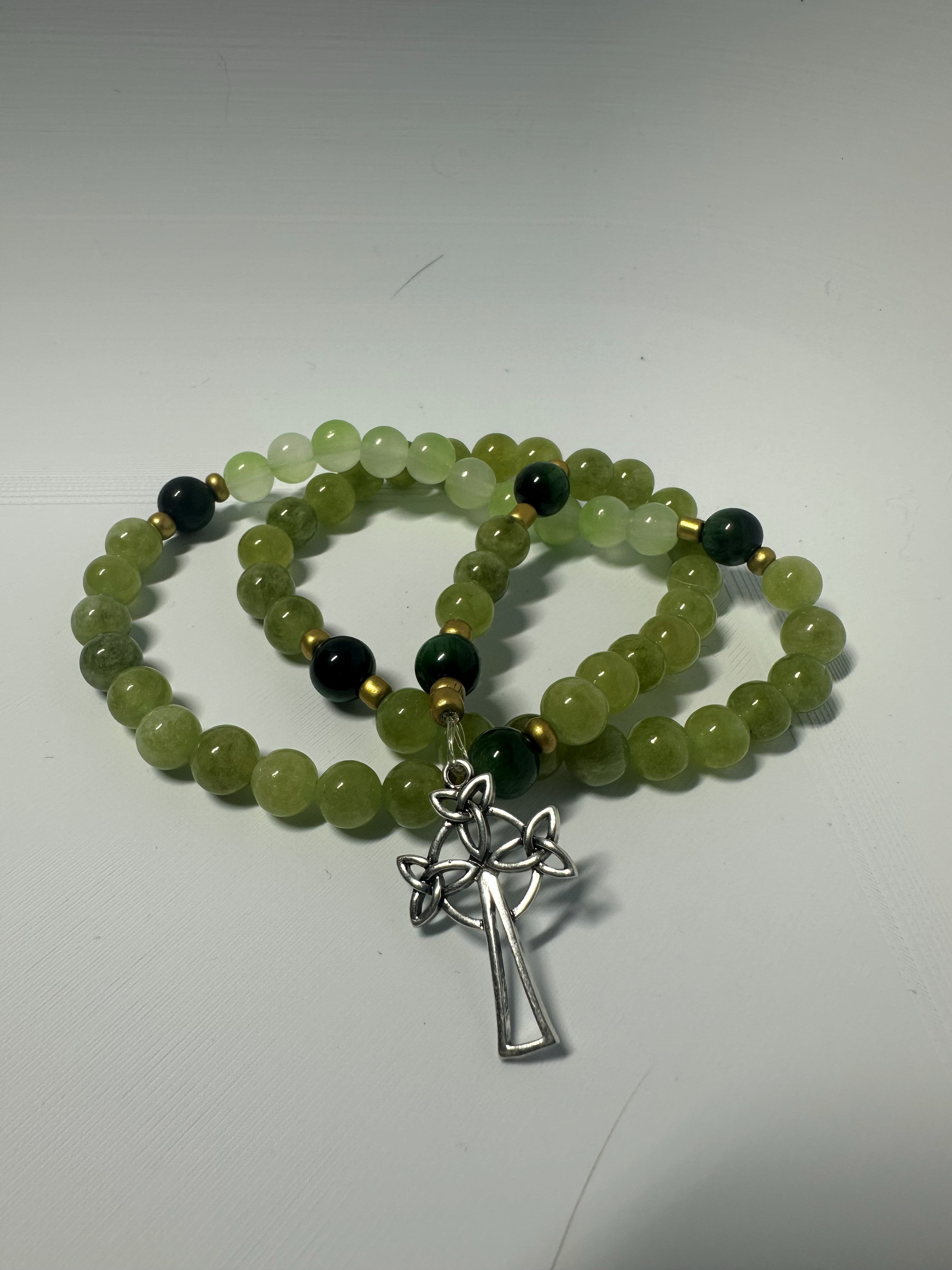 Custom Handmade Rosary – Personalized Bead Colors & Cross Style