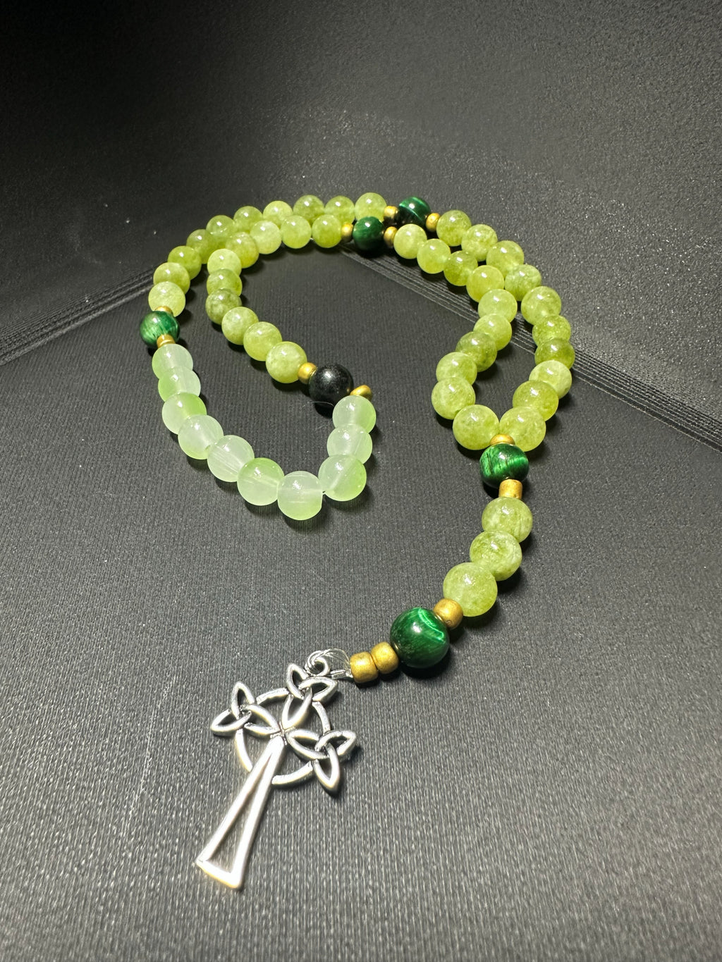 Custom Handmade Rosary – Personalized Bead Colors & Cross Style
