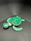 Bubbles the Beach Sea Turtle Figurine
