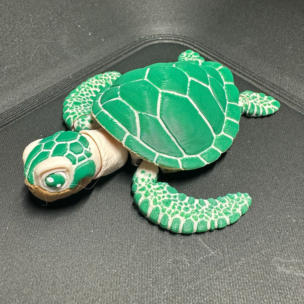 Bubbles the Sea Turtle -3d Printed Desk Companion
