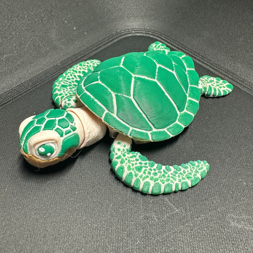 Bubbles the Sea Turtle -3d Printed Desk Companion