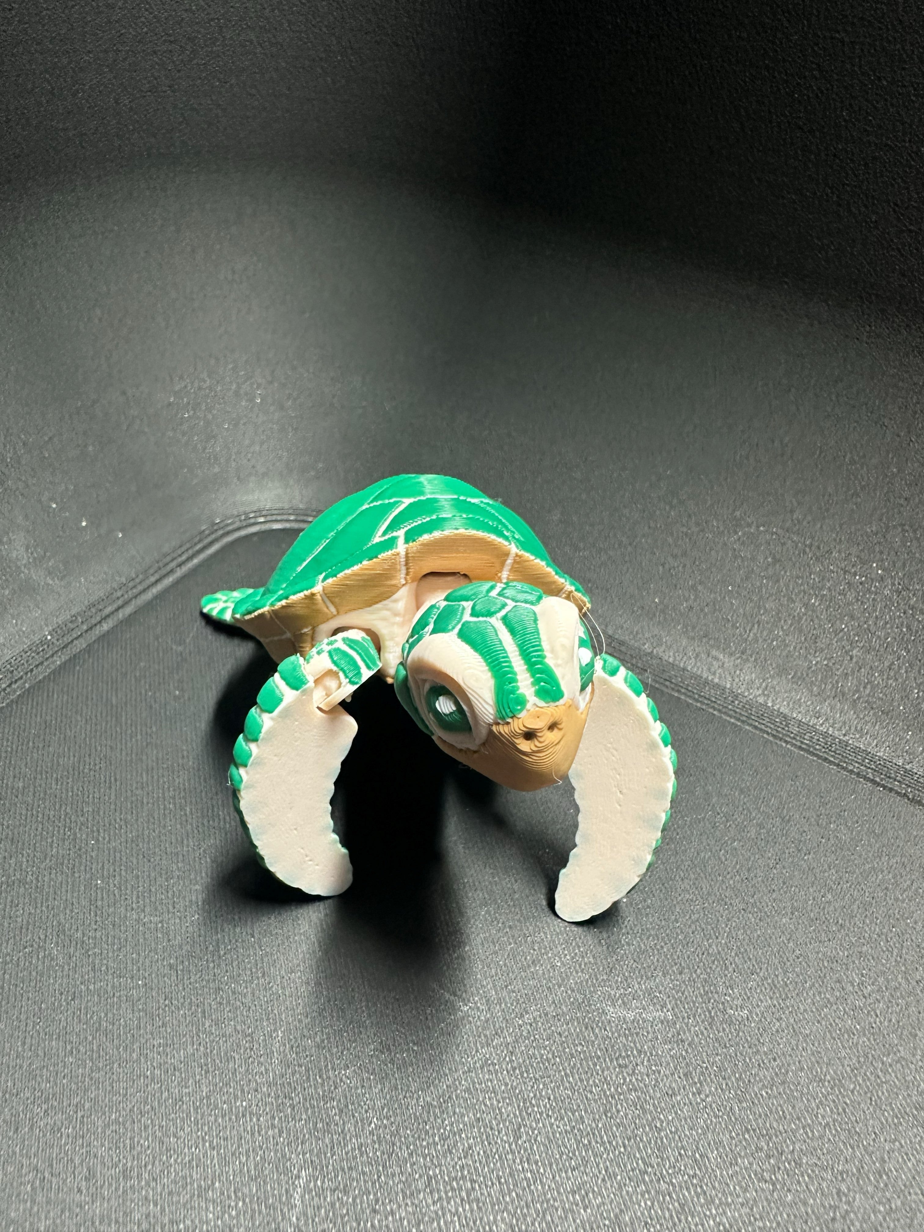 Bubbles the Beach Sea Turtle Figurine