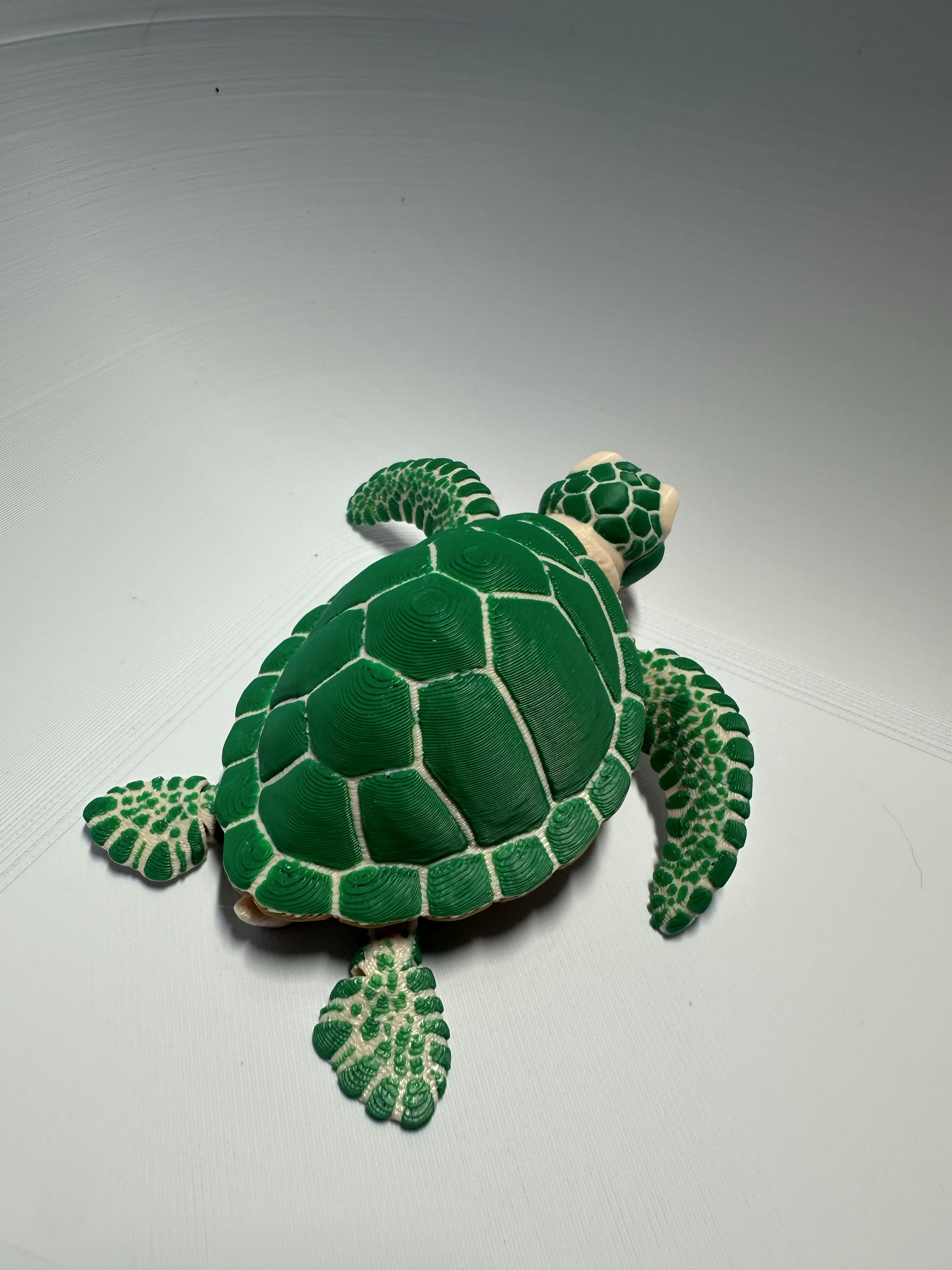 Bubbles the Beach Sea Turtle Figurine