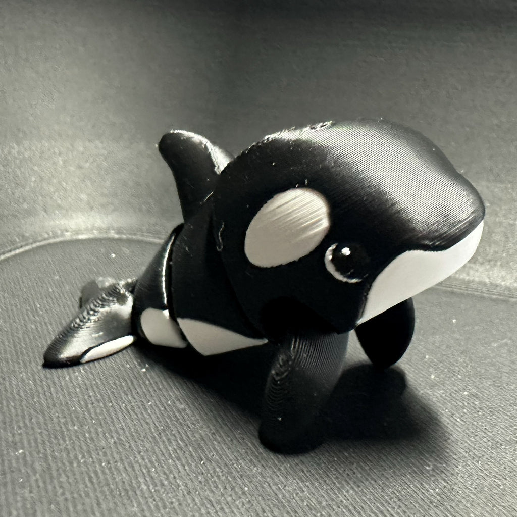 “Olive” the Orca -3d Printed Desk Buddy