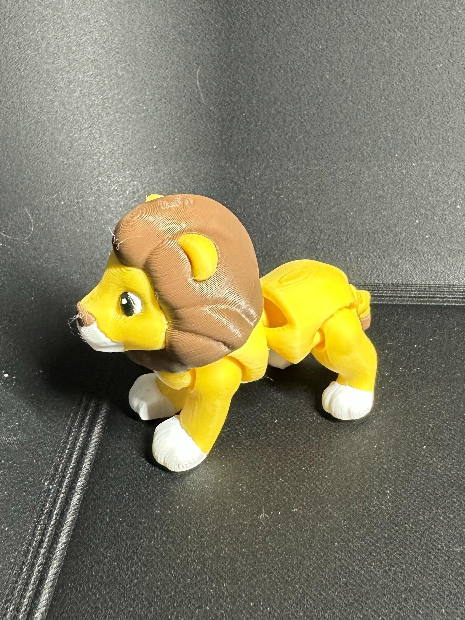 Little Lazy Lion Desk Toys – Fun Fidget Figures