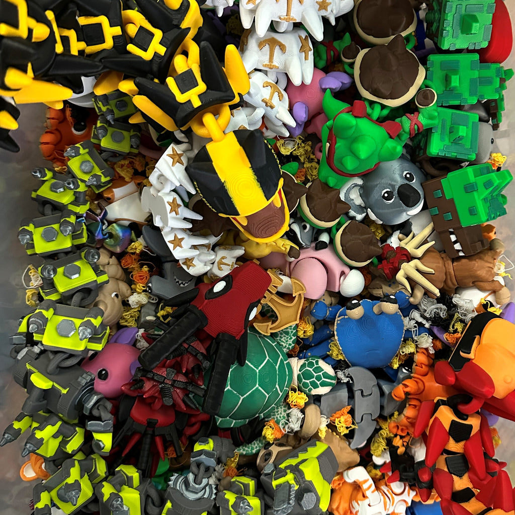 ? MYSTERY BOX ? - Chaotic Surprise Box -3D printed fidgets & desk buddies