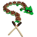 Karate Turtle Dragon – 3D Printed Desk Companion (variations available)