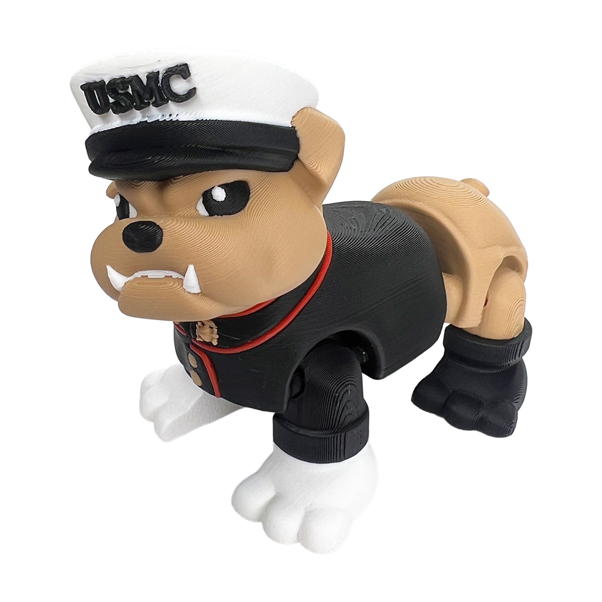 USMC Bulldog Desk Mascot