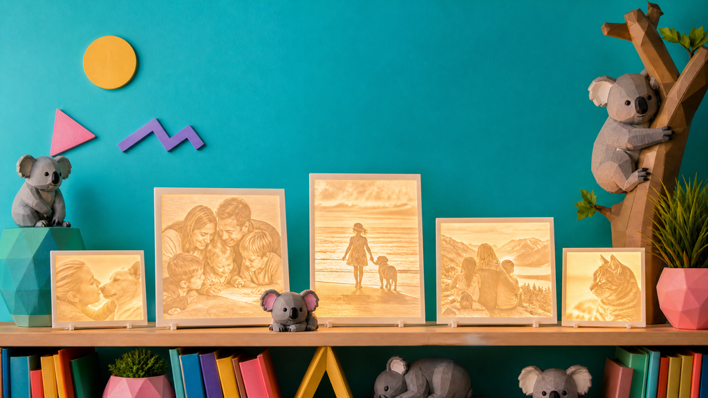 Custom 3D Printed Lithophane