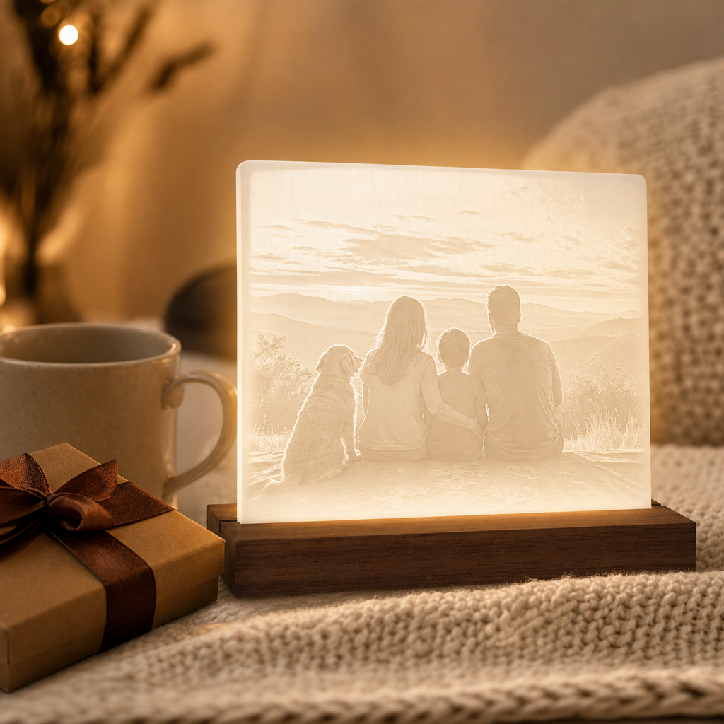 Custom 3D Printed Lithophane